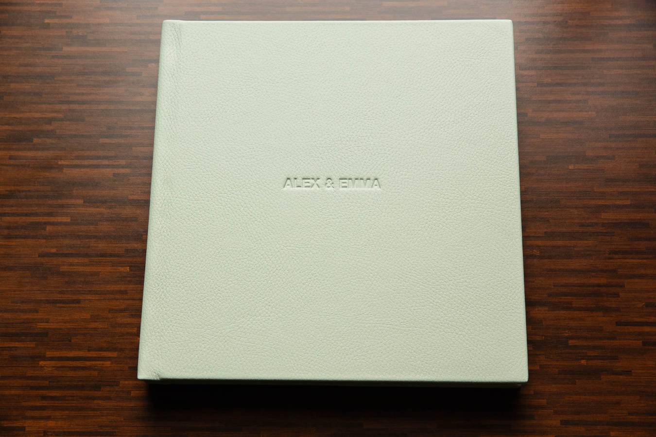 Wedding Album by Folio - Cover example Jade Green
